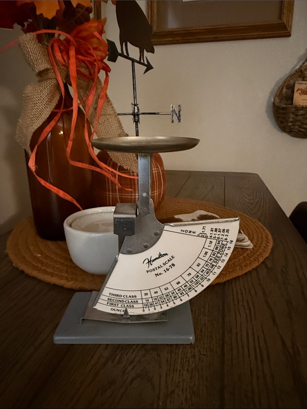 Vintage small postal scale
